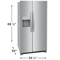 front of refrigerator
