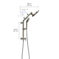 Shower Head showing dimensions
