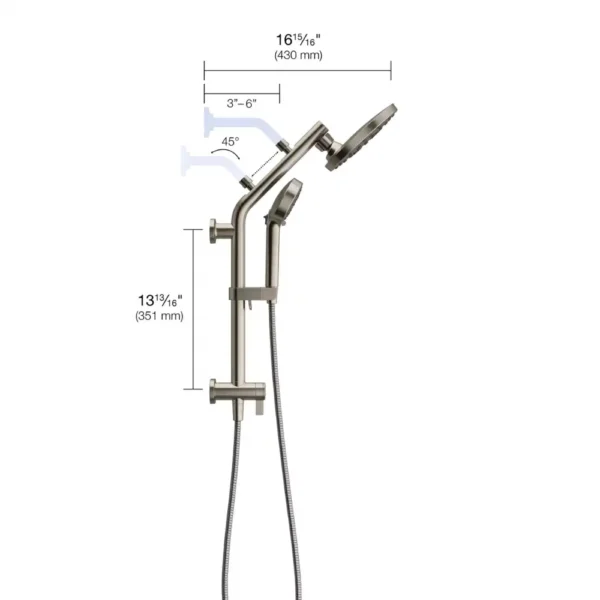shower-head-2 Shower Head showing dimensions