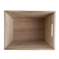 BHG Wood Bin