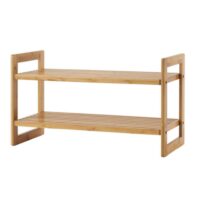 Bamboo Shoe Rack