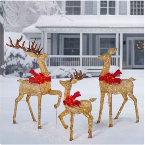 Holiday Deer Family